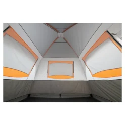 Alps Mountaineering Camp Creek 6-Person Apricot/Charcoal -US Camping Equipment Sales Shop camp creek 6 2021 interior windows 1