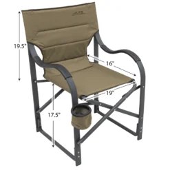 Alps Mountaineering Camp Chair -US Camping Equipment Sales Shop camp chair 2020khaki dimensions 1