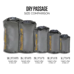 Alps Mountaineering Dry Passage -US Camping Equipment Sales Shop dry passage size compare charcoal 01 5